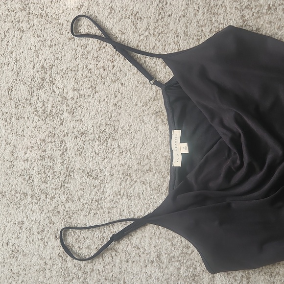 Mini Black Short Dress - Picture 3 of 3